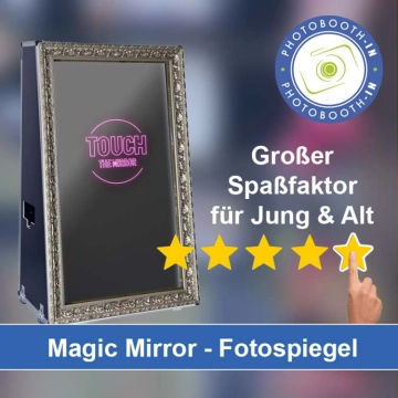 In Heuchelheim (Hessen) einen Magic Mirror Fotospiegel mieten