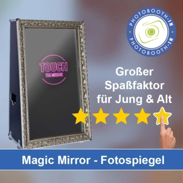 In Heusweiler einen Magic Mirror Fotospiegel mieten