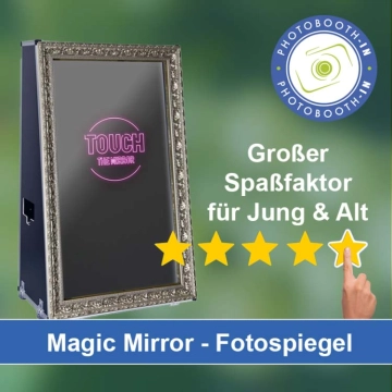 In Hiddenhausen einen Magic Mirror Fotospiegel mieten