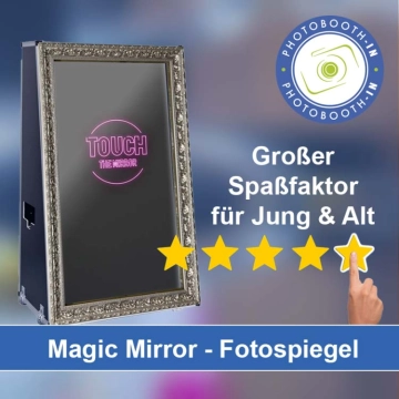 In Hilchenbach einen Magic Mirror Fotospiegel mieten