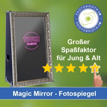 In Hildrizhausen einen Magic Mirror Fotospiegel mieten