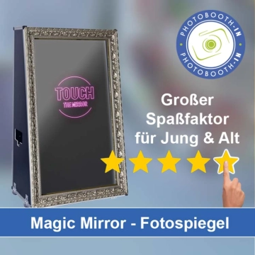 In Hilgertshausen-Tandern einen Magic Mirror Fotospiegel mieten
