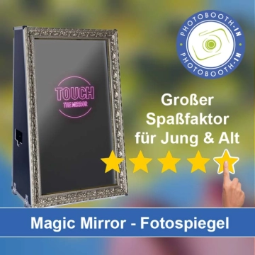 In Hillesheim-Eifel einen Magic Mirror Fotospiegel mieten