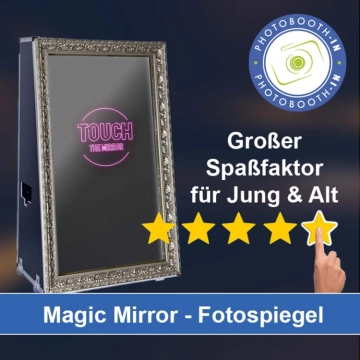 In Hilter am Teutoburger Wald einen Magic Mirror Fotospiegel mieten