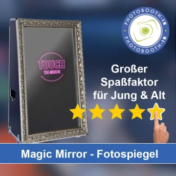 In Hochdorf bei Plochingen einen Magic Mirror Fotospiegel mieten