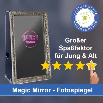 In Hochheim am Main einen Magic Mirror Fotospiegel mieten