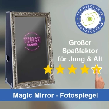 In Höchst im Odenwald einen Magic Mirror Fotospiegel mieten