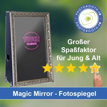 In Höchstädt an der Donau einen Magic Mirror Fotospiegel mieten