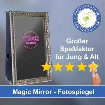 In Hörselberg-Hainich einen Magic Mirror Fotospiegel mieten