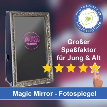 In Hofheim in Unterfranken einen Magic Mirror Fotospiegel mieten