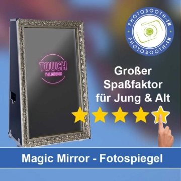 In Hohberg einen Magic Mirror Fotospiegel mieten