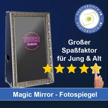 In Hohenhameln einen Magic Mirror Fotospiegel mieten