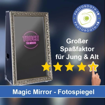 In Hohenstein-Ernstthal einen Magic Mirror Fotospiegel mieten