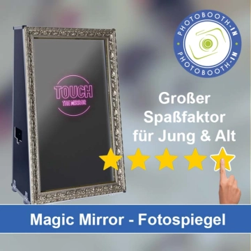 In Hohenstein (Untertaunus) einen Magic Mirror Fotospiegel mieten