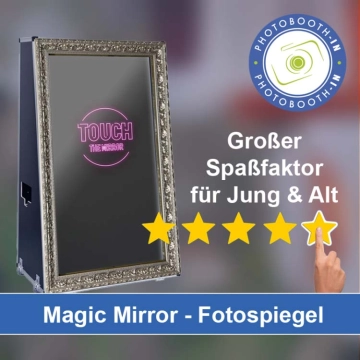 In Hohenstein (Württemberg) einen Magic Mirror Fotospiegel mieten