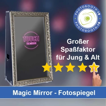 In Hohentengen (Oberschwaben) einen Magic Mirror Fotospiegel mieten