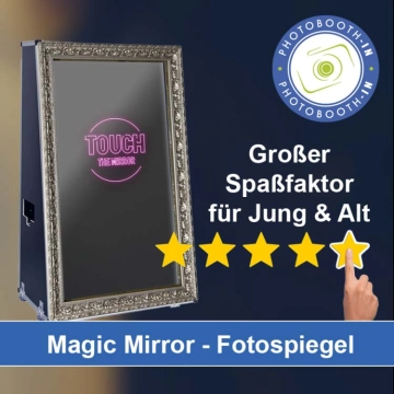 In Hohenwestedt einen Magic Mirror Fotospiegel mieten
