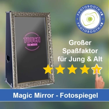 In Hohndorf einen Magic Mirror Fotospiegel mieten