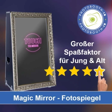 In Hollfeld einen Magic Mirror Fotospiegel mieten