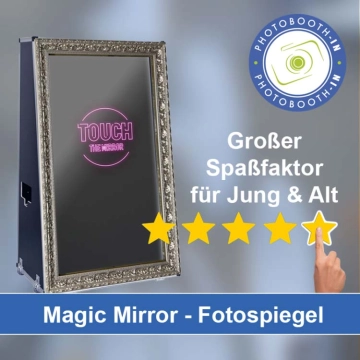 In Holm (Kreis Pinneberg) einen Magic Mirror Fotospiegel mieten