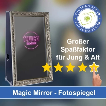 In Holzheim bei Dillingen an der Donau einen Magic Mirror Fotospiegel mieten