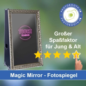 In Holzwickede einen Magic Mirror Fotospiegel mieten
