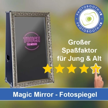 In Homberg (Efze) einen Magic Mirror Fotospiegel mieten