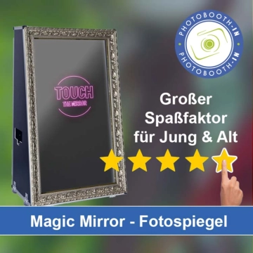 In Homberg (Ohm) einen Magic Mirror Fotospiegel mieten