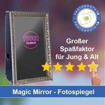 In Horgenzell einen Magic Mirror Fotospiegel mieten