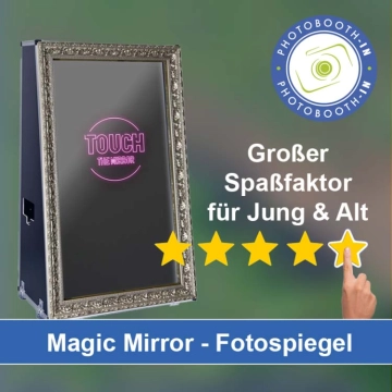 In Horst-Holstein einen Magic Mirror Fotospiegel mieten