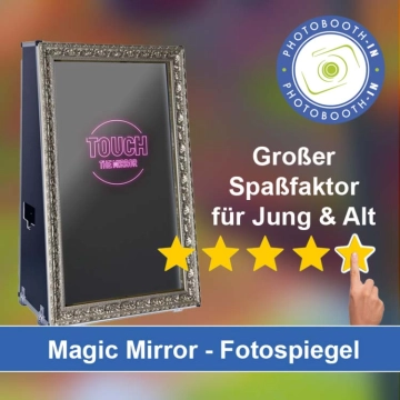 In Horstmar einen Magic Mirror Fotospiegel mieten