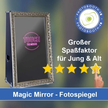 In Hügelsheim einen Magic Mirror Fotospiegel mieten