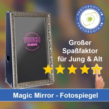 In Hünfeld einen Magic Mirror Fotospiegel mieten
