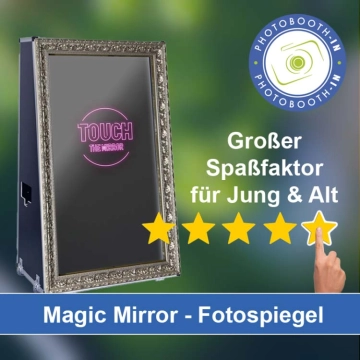In Hürtgenwald einen Magic Mirror Fotospiegel mieten