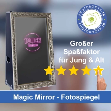 In Hütschenhausen einen Magic Mirror Fotospiegel mieten