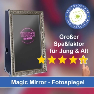 In Hüttenberg einen Magic Mirror Fotospiegel mieten