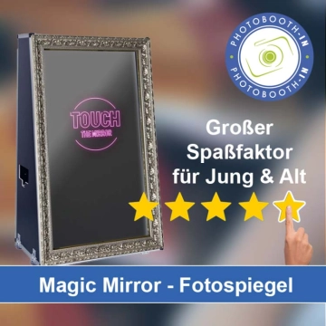 In Hunderdorf einen Magic Mirror Fotospiegel mieten