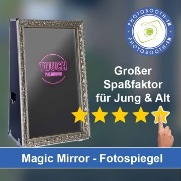 In Hutthurm einen Magic Mirror Fotospiegel mieten