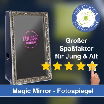 In Idar-Oberstein einen Magic Mirror Fotospiegel mieten