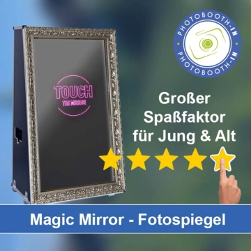 In Ihlow (Ostfriesland) einen Magic Mirror Fotospiegel mieten