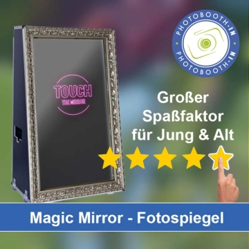 In Ihrlerstein einen Magic Mirror Fotospiegel mieten