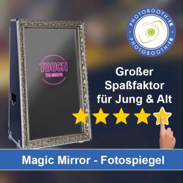 In Illerkirchberg einen Magic Mirror Fotospiegel mieten