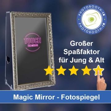 In Illingen (Saar) einen Magic Mirror Fotospiegel mieten