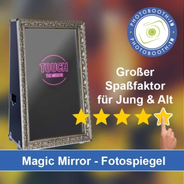 In Illingen (Württemberg) einen Magic Mirror Fotospiegel mieten