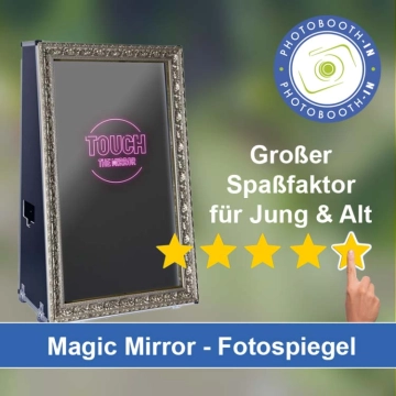 In Ilsenburg (Harz) einen Magic Mirror Fotospiegel mieten