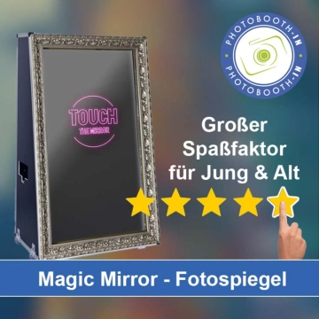 In Ilvesheim einen Magic Mirror Fotospiegel mieten