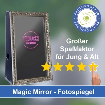In Immenhausen einen Magic Mirror Fotospiegel mieten