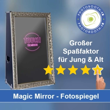 In Immenstadt im Allgäu einen Magic Mirror Fotospiegel mieten