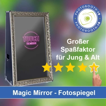 In Ingelheim am Rhein einen Magic Mirror Fotospiegel mieten