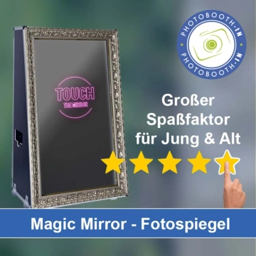 In Ingersheim einen Magic Mirror Fotospiegel mieten